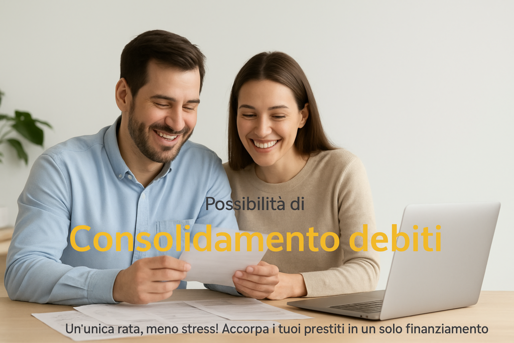 Possibilità consolidamento debiti